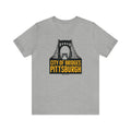 City Of Bridges Pittsburgh T-Shirt - Short Sleeve Tee T-Shirt Printify Athletic Heather S 
