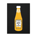 City of Champions Bottle Wall Art - Premium Canvas Gallery Wrap Canvas Print Printify 18″ x 24″ Premium Gallery Wraps (1.25″) 