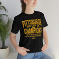 City of Champions Years short sleeve T-shirt T-Shirt Printify   