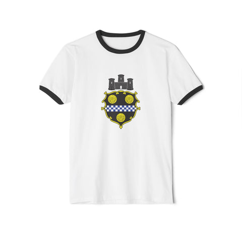 City of Pittsburgh Coat of Arms Classic Ringer T-shirt - Next Level 3604 T-Shirt - YinzerShop