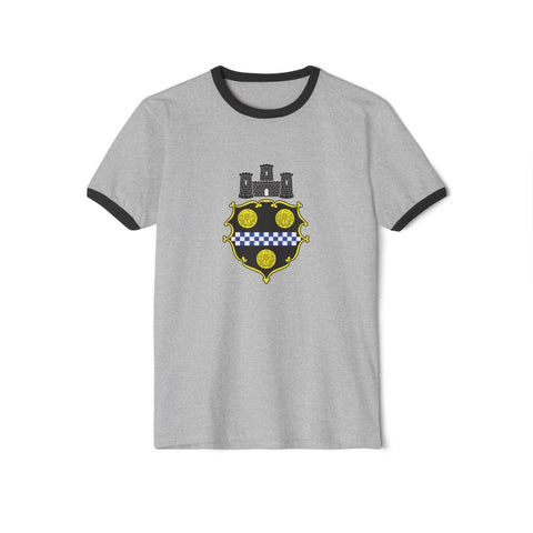 City of Pittsburgh Coat of Arms Classic Ringer T-shirt - Next Level 3604 T-Shirt - YinzerShop