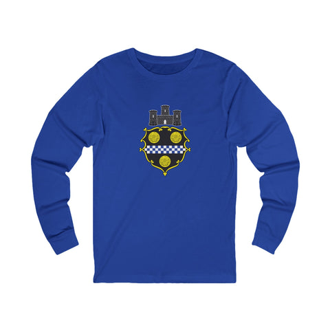 City of Pittsburgh Coat of Arms Long Sleeve Tee Shirt Long Sleeve Shirt - YinzerShop