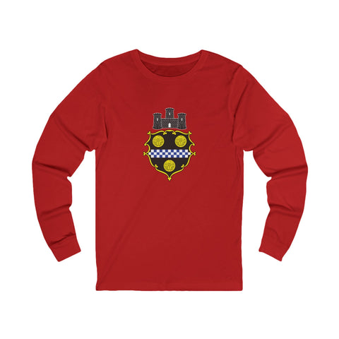 City of Pittsburgh Coat of Arms Long Sleeve Tee Shirt Long Sleeve Shirt - YinzerShop