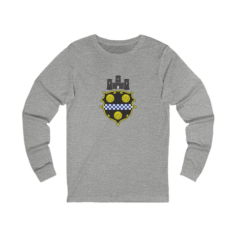 City of Pittsburgh Coat of Arms Long Sleeve Tee Shirt Long Sleeve Shirt - YinzerShop