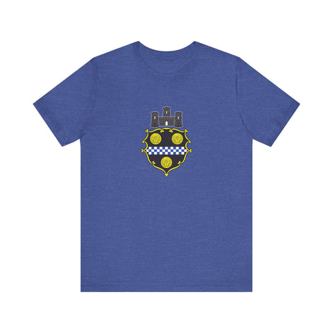 City of Pittsburgh Coat of Arms Premium Soft Cotten T-Shirt T-Shirt - YinzerShop