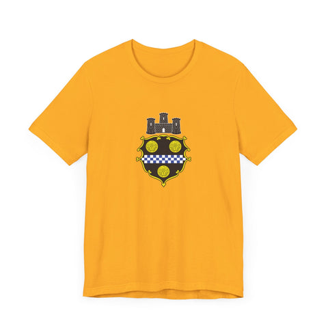 City of Pittsburgh Coat of Arms Premium Soft Cotten T-Shirt T-Shirt - YinzerShop