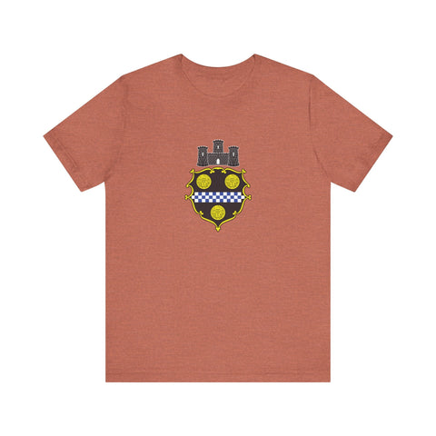 City of Pittsburgh Coat of Arms Premium Soft Cotten T-Shirt T-Shirt - YinzerShop