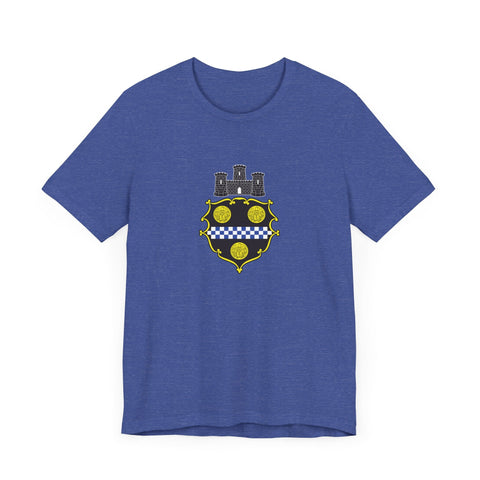 City of Pittsburgh Coat of Arms Premium Soft Cotten T-Shirt T-Shirt - YinzerShop