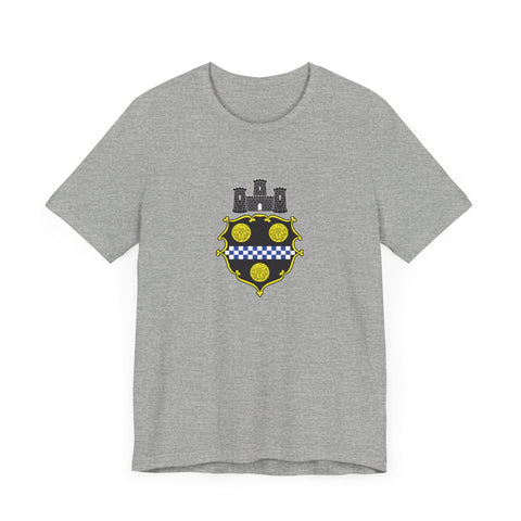 City of Pittsburgh Coat of Arms Premium Soft Cotten T-Shirt T-Shirt - YinzerShop