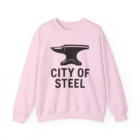 City of Steel - Heavy Blend™ Crewneck Sweatshirt Sweatshirt - YinzerShop