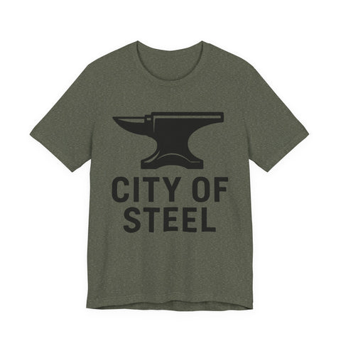 City of Steel - Unisex Jersey Short Sleeve Tee T-Shirt - YinzerShop