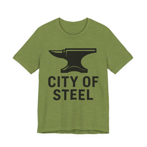 City of Steel - Unisex Jersey Short Sleeve Tee T-Shirt - YinzerShop