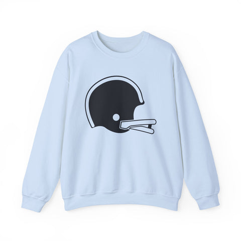Classic Retro Football Helmet - Heavy Blend™ Crewneck Sweatshirt Sweatshirt - YinzerShop