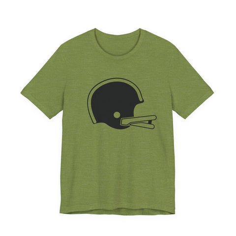 Classic Retro Football Helmet - Unisex Jersey Short Sleeve Tee T-Shirt - YinzerShop