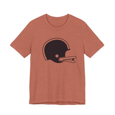 Classic Retro Football Helmet - Unisex Jersey Short Sleeve Tee T-Shirt - YinzerShop