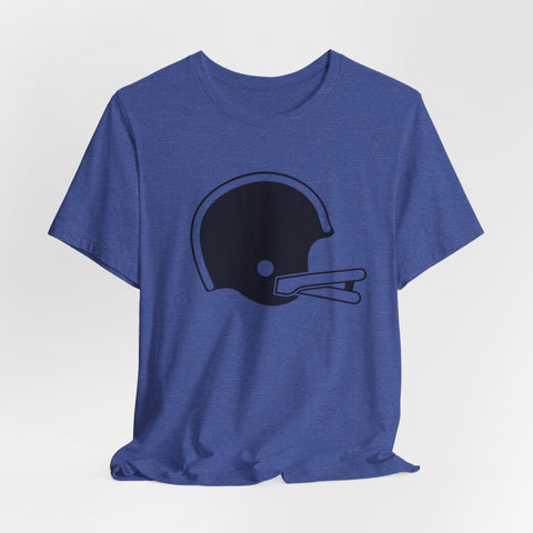 Classic Retro Football Helmet - Unisex Jersey Short Sleeve Tee T-Shirt - YinzerShop