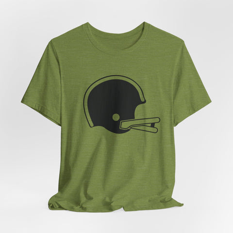 Classic Retro Football Helmet - Unisex Jersey Short Sleeve Tee T-Shirt - YinzerShop