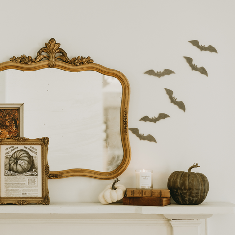 Steel Cut-Out Bats, Set of 3