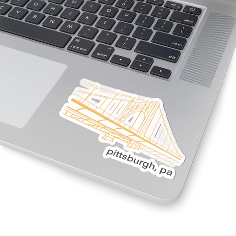 Clemente Bridge Kiss-Cut Stickers Paper Products - YinzerShop