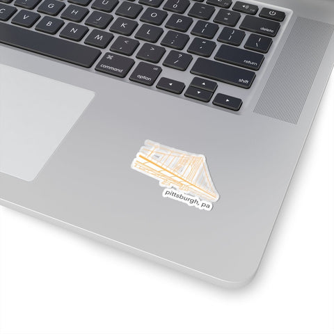 Clemente Bridge Kiss-Cut Stickers Paper Products - YinzerShop