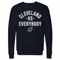 Cleveland Cavaliers Sweatshirt - Long Sleeve Crewneck Midweight Cotton Blend Men's Crewneck Sweatshirt - YinzerShop