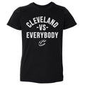 Cleveland Cavaliers T-Shirt - Kids Basketball Shirt Lightweight Cotton Crewneck Tee Kids T-Shirt - YinzerShop