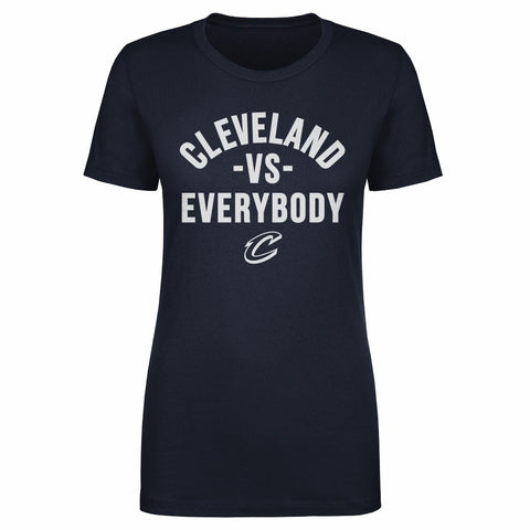Cleveland Cavaliers T-Shirt – Slim Fit Cotton Crewneck Tee With Team Logo Women's T-Shirt - YinzerShop