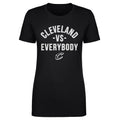 Cleveland Cavaliers T-Shirt – Slim Fit Cotton Crewneck Tee With Team Logo Women's T-Shirt - YinzerShop