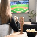 Cleveland Guardians Baseball Bat Wine Mug – Mini Birch Wood Sports Fan Glass Beer Mug - YinzerShop