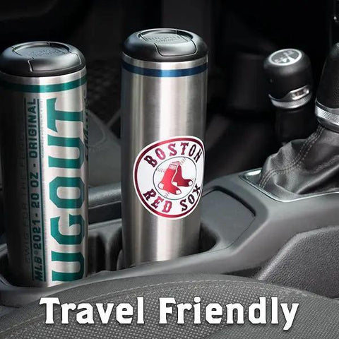Cleveland Guardians Metal Dugout Mug | Stainless Steel Baseball Bat Mug Dugout Mug - YinzerShop