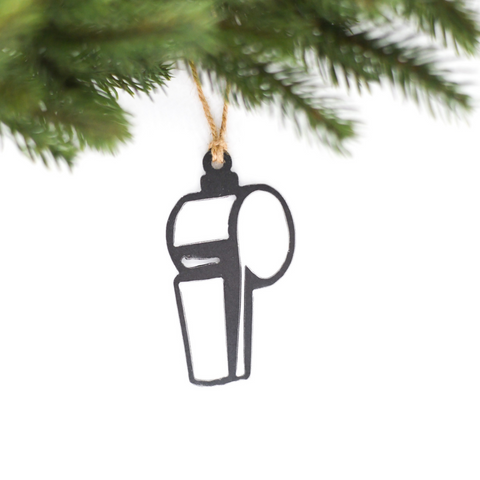 Coaching Whistle Ornament