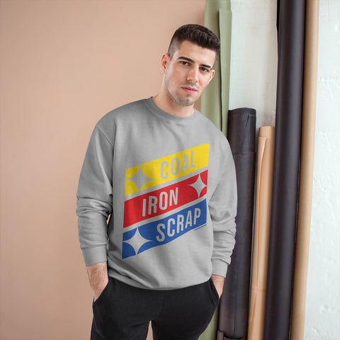 Coal Iron Scrap Champion Sweatshirt Sweatshirt - YinzerShop