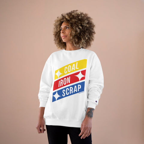Coal Iron Scrap Champion Sweatshirt Sweatshirt - YinzerShop