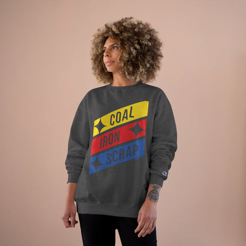 Coal Iron Scrap Champion Sweatshirt Sweatshirt - YinzerShop