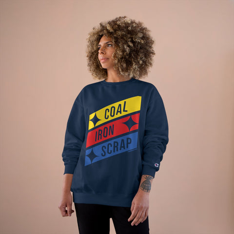 Coal Iron Scrap Champion Sweatshirt Sweatshirt - YinzerShop