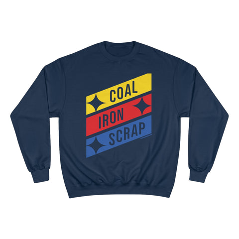 Coal Iron Scrap Champion Sweatshirt Sweatshirt - YinzerShop
