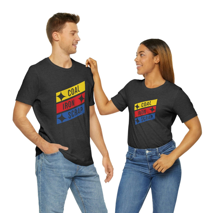 Coal Iron Scrap Shirt T-Shirt Printify   