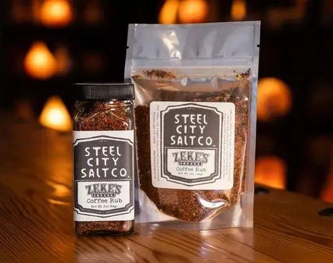 Coffee Rub Seasoning - ZEKE's Bold Flavor Rub With Hawaiian Sea Salt & Espresso Spice Mix - YinzerShop