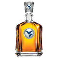 College Pewter Decanter - West Virginia University Glass 24 Ounce Barware Set Decanter - YinzerShop
