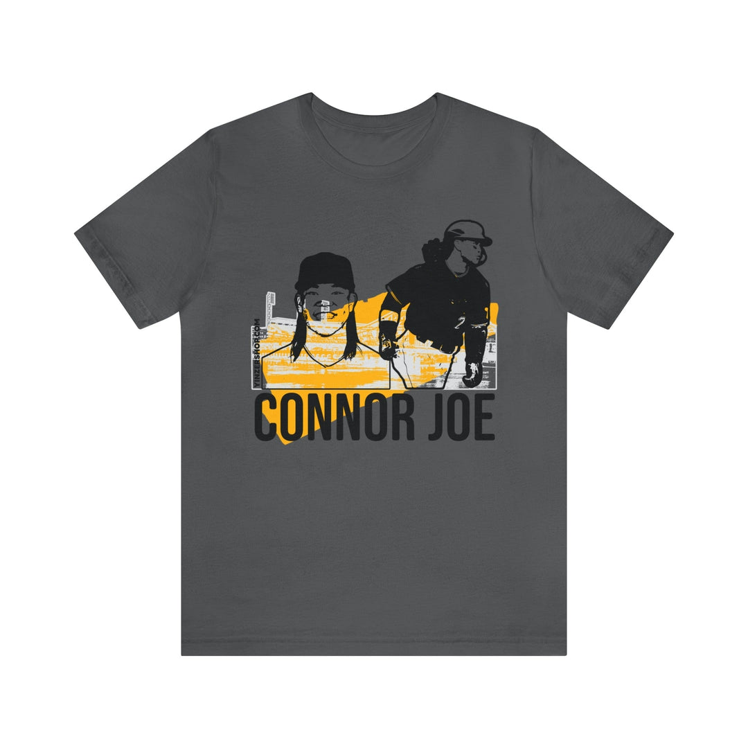 Connor Joe Pittsburgh Headliner Series T-Shirt T-Shirt Printify Asphalt S 