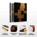 Contemporary Black and Gold Wall Art II Canvas - YinzerShop