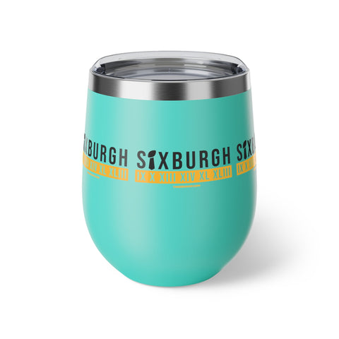 Copper Insulated Cup - Sixburgh 12oz Vacuum Insulated Tumbler With Double Wall Stainless Steel Mug - YinzerShop