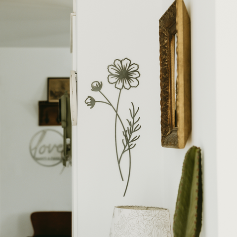Flower Wall Decor – 3D Flower Wall Art | Keystone Steel Floral Decoration