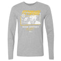 Cotton Long Sleeve T-Shirt Featuring Ryan Whitney - Pittsburgh Tones Crewneck Tee Men's Long Sleeve T-Shirt - YinzerShop