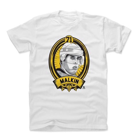 Cotton T-Shirt Evgeni Malkin Shield Y – Soft Crewneck Tee, Regular Fit Summer Shirt Men's Cotton T-Shirt - YinzerShop