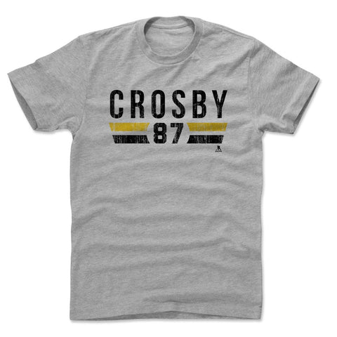 Cotton T-Shirt Sidney Crosby Crewneck - Durable Short Sleeve Tee, Regular Fit Men's Cotton T-Shirt - YinzerShop