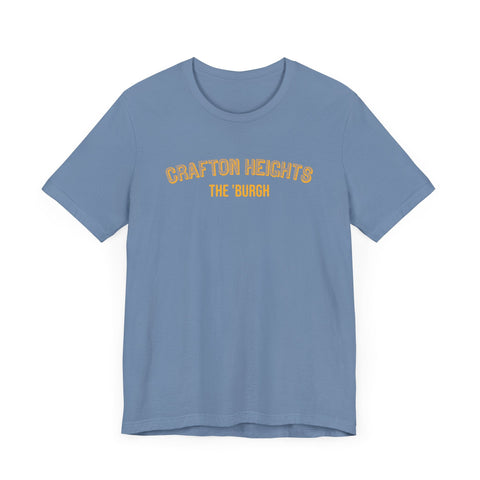 Crafton Heights - The Burgh Neighborhood Series - Unisex Jersey Short Sleeve Tee T-Shirt - YinzerShop