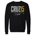 Crewneck Sweatshirt Featuring Oneil Cruz – Pittsburgh Elite Long Sleeve Pullover With Digitally Printed Graphics Men's Crewneck Sweatshirt - YinzerShop