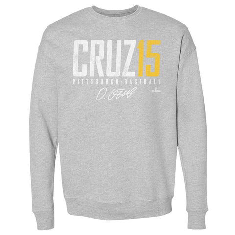 Crewneck Sweatshirt Featuring Oneil Cruz – Pittsburgh Elite Long Sleeve Pullover With Digitally Printed Graphics Men's Crewneck Sweatshirt - YinzerShop