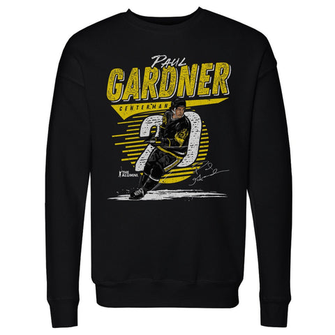 Crewneck Sweatshirt Paul Gardner Pittsburgh Comet | Long Sleeve Cotton Blend Men's Crewneck Sweatshirt - YinzerShop